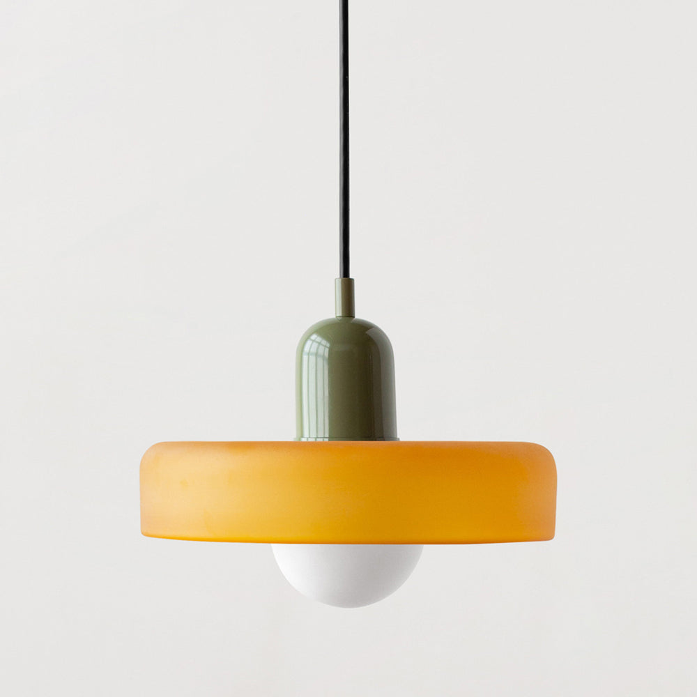 Bauhaus Colored Glass Pendant Lamp | Modern Pendant Lighting 16