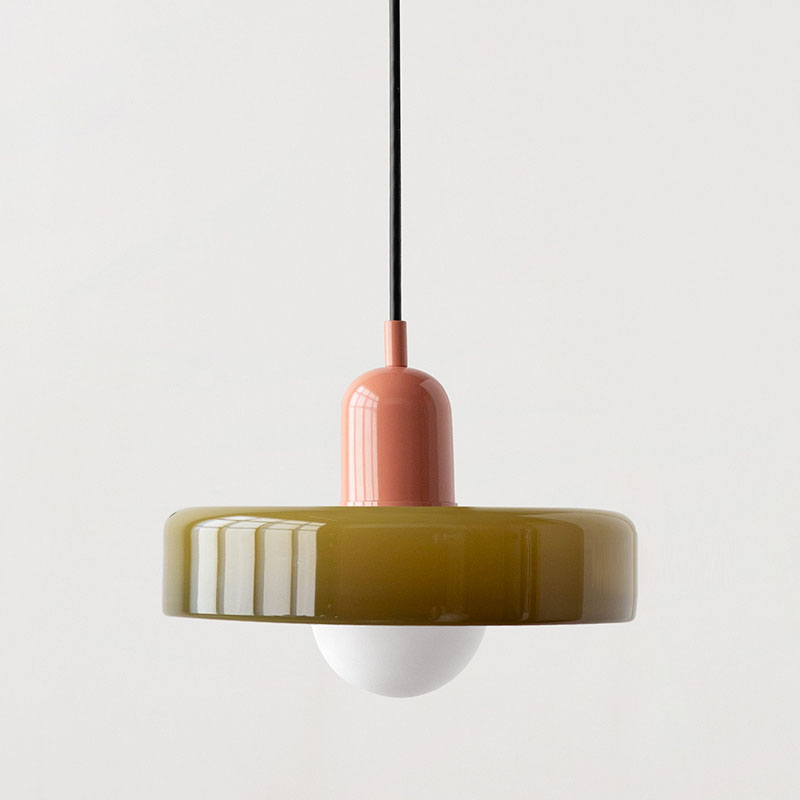 Bauhaus Colored Glass Pendant Lamp | Modern Pendant Lighting 18