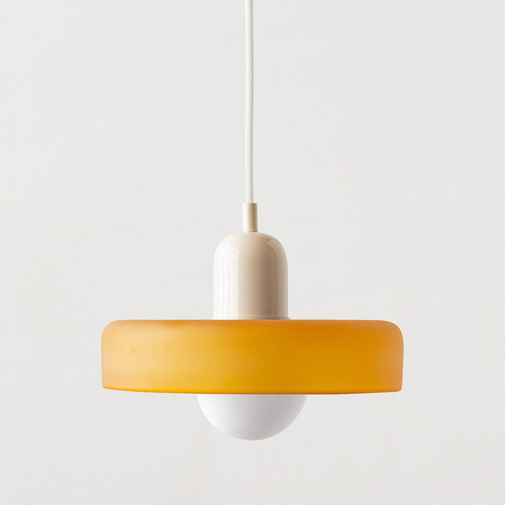 Bauhaus Colored Glass Pendant Lamp | Modern Pendant Lighting 24