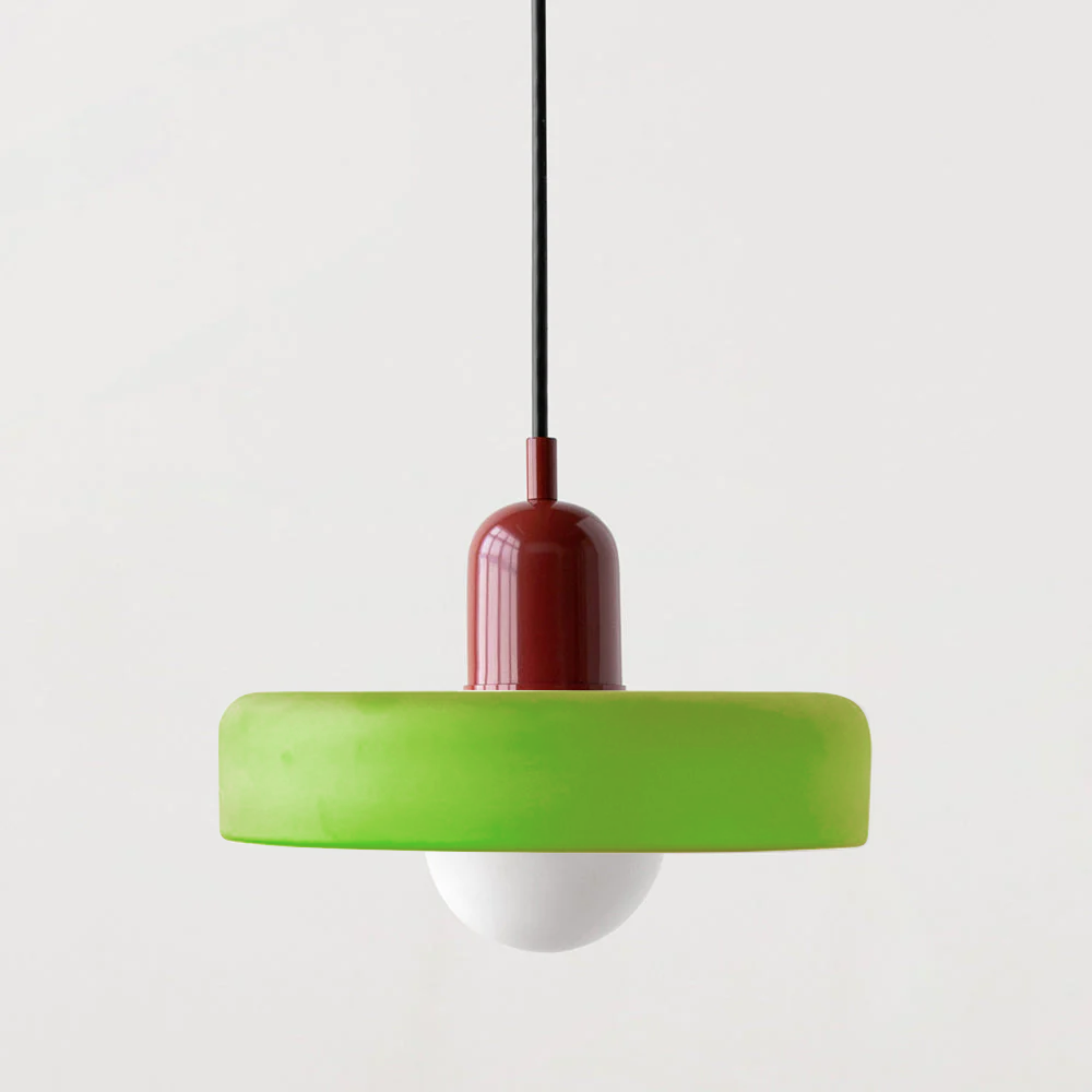 Bauhaus Colored Glass Pendant Lamp | Modern Pendant Lighting 27