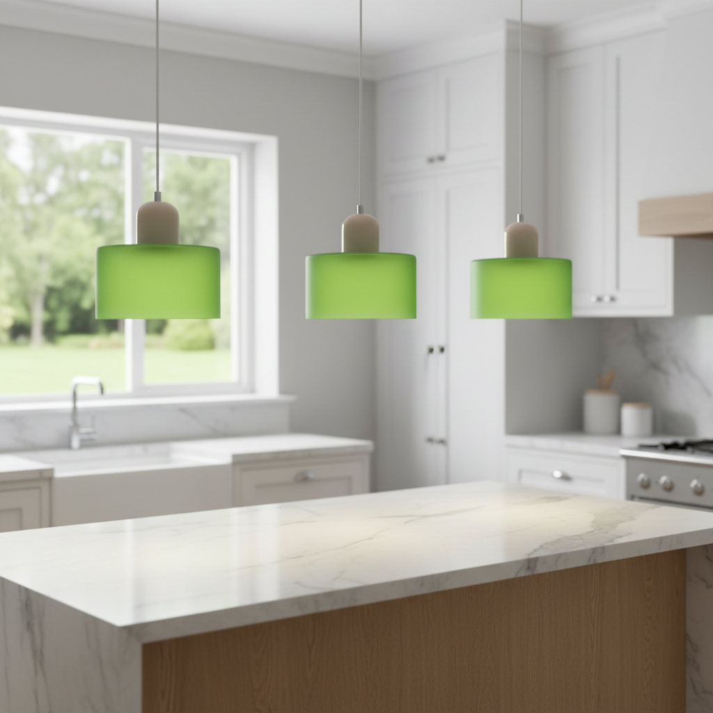 Bauhaus Creative | Glass Pendant Light for Kitchen & Home