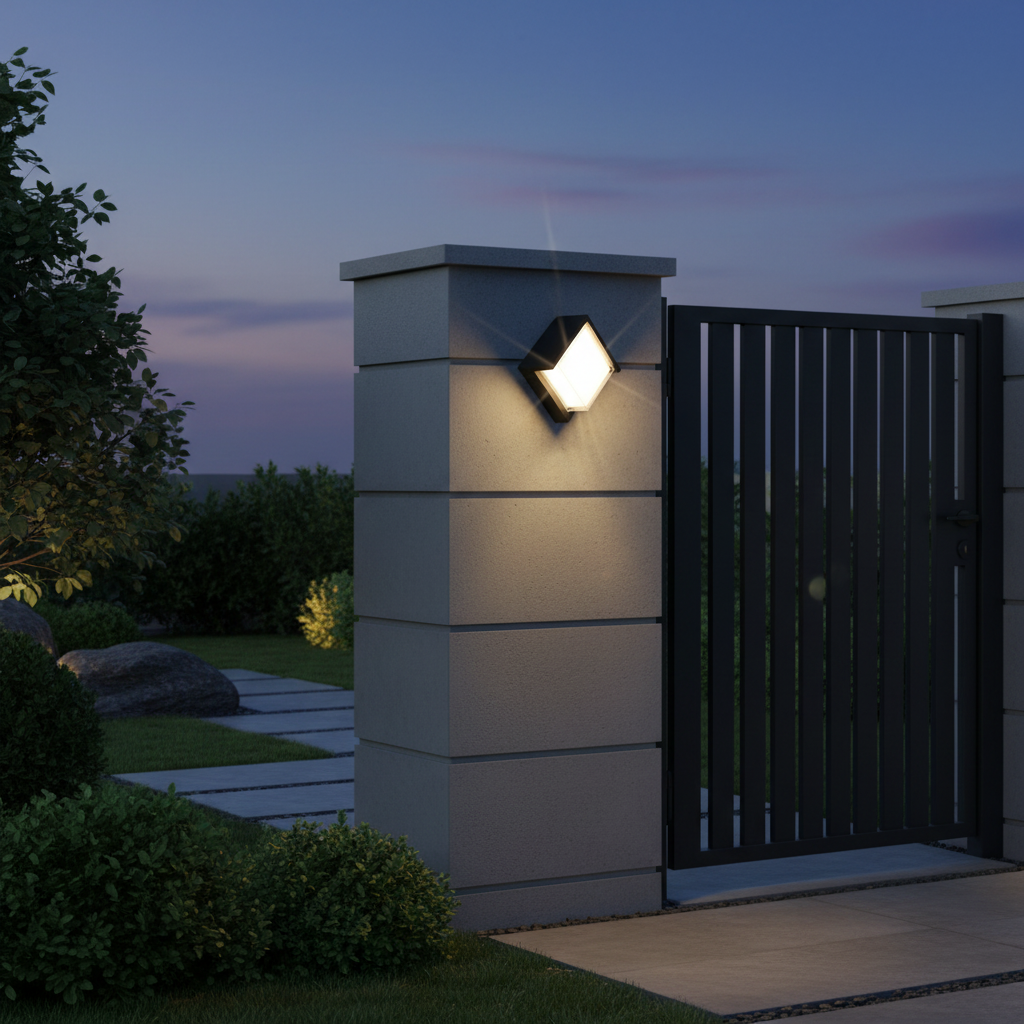 Elegant Motion Sensor Outdoor Wall Light | Modern Exterior Lighting