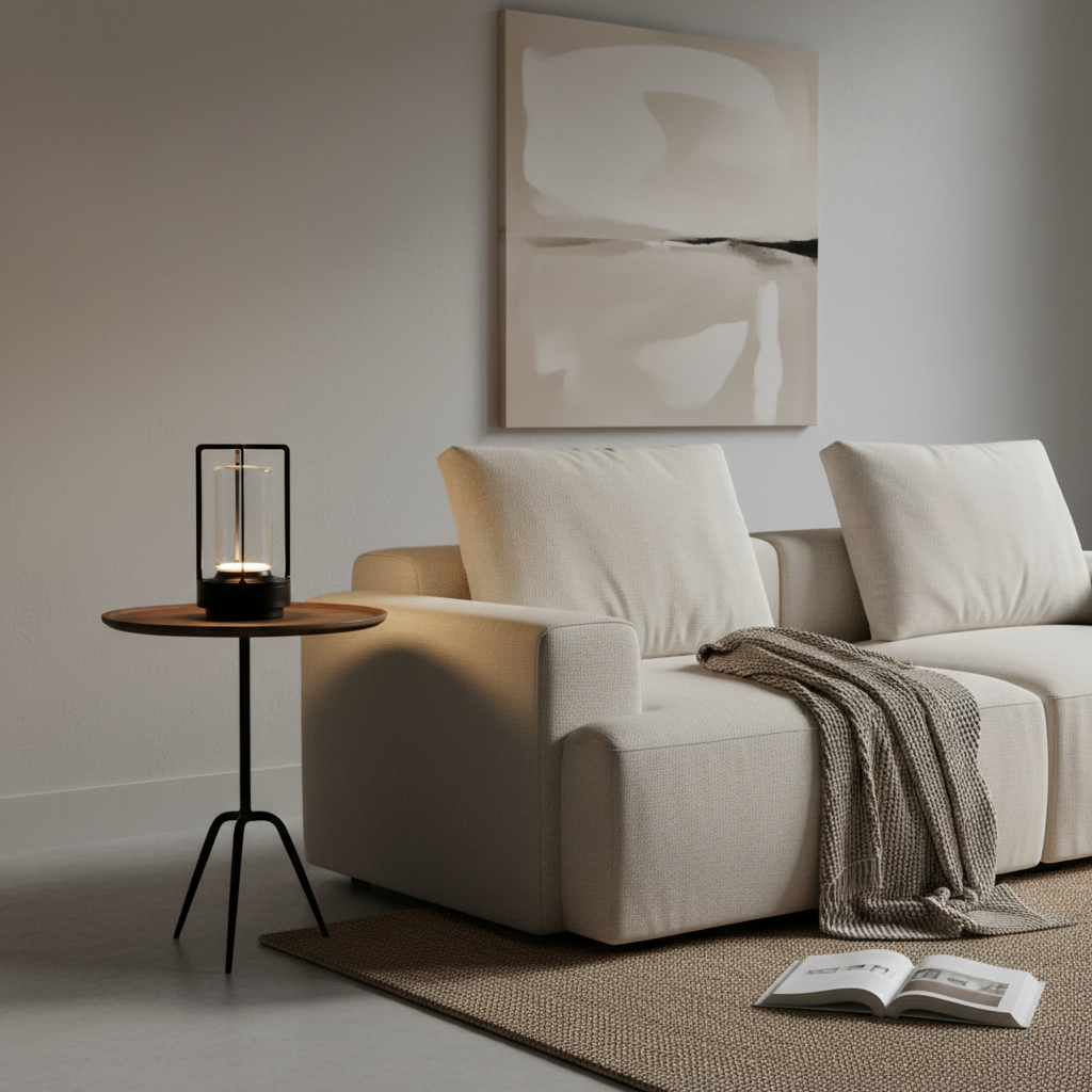 Elegant Wireless LED Table Lamp | Cordless Battery Operated Lighting