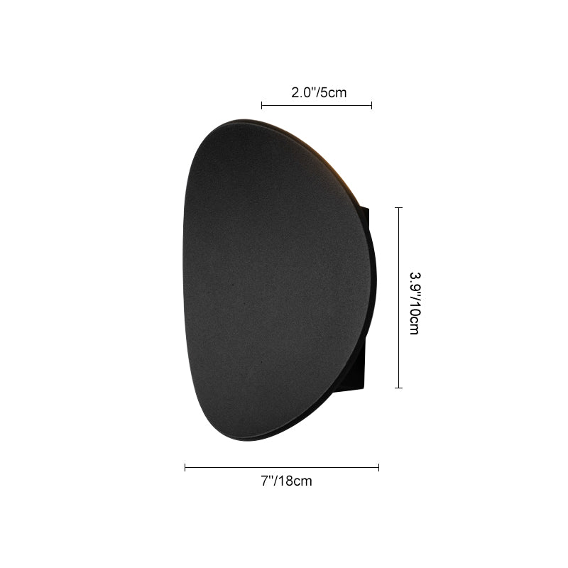 Modern Round LED Wall Lamp | 3000K Warm White-Aveniqi