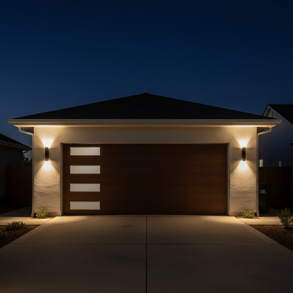 Waterproof LED Outdoor Wall Light | Modern Exterior Lantern