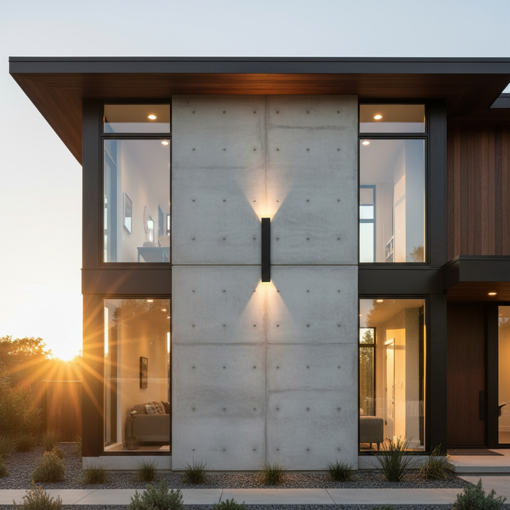 Waterproof LED Outdoor Wall Light | Modern Exterior Lantern